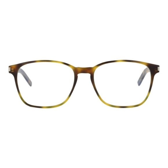 Saint Laurent Unisex Square/Rectangle Havana Havana Transparent Fashion - Picture 1 of 4